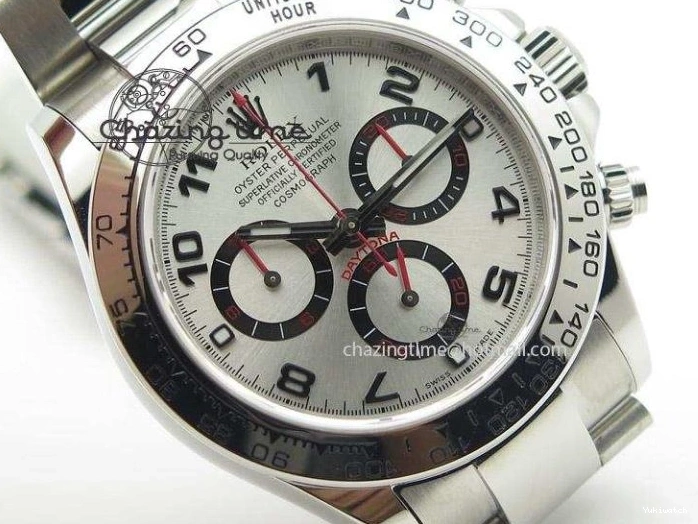 116509 A7750 On JF SS Daytona Dial Bracelet Best Edition Silver 0224